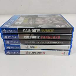 Bundle of 5 Assorted PlayStation 4 Video Games