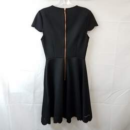 Ted Baker Black Short Sleeve A Line Midi Dress alternative image