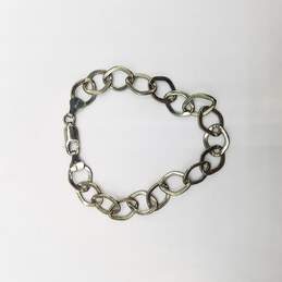 Sterling Silver Link Chain Bracelet 4.4g alternative image