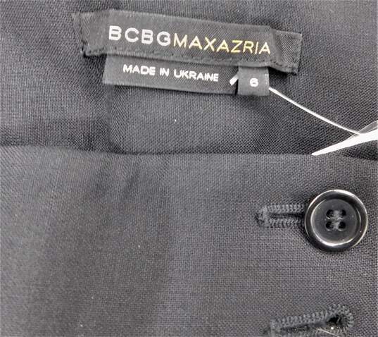 BCBGMAXARIA Women's Black Dress Pants Size 6 image number 3