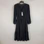 Uniqlo Women Black Maxi Dress Sz S NWT image number 1
