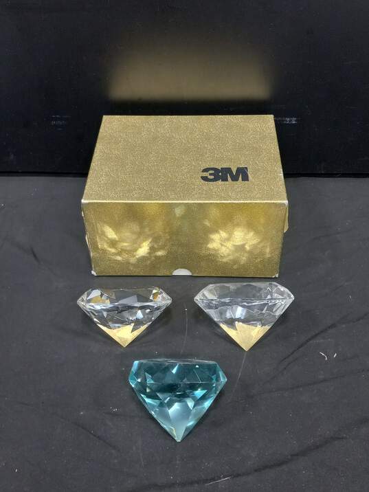 5cm Assorted Glass Gems & Diamonds - Girl's Fake Jewels - 72 Units (£0.82  per unit)