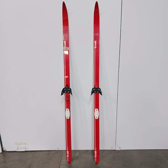 Trak Red Cross Country Skis With Bindings image number 2