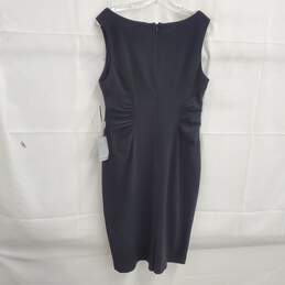 Adrianna Papell Black Sleeveless Women's Sheath Dress Size 12 NWT alternative image