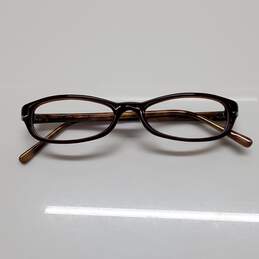 Prada VPR136 Tortoise Rectangular Eyeglass Frames Only sz 50/16 AUTHENTICATED