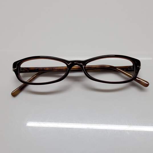 Prada VPR136 Tortoise Rectangular Eyeglass Frames Only sz 50/16 AUTHENTICATED image number 1