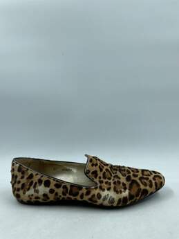 Authentic Jimmy Choo Leopard Pony Hair Loafer W 7