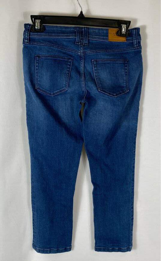 Burberry Brit Blue Cropped Skinny Jeans- Size 26 image number 2