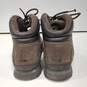 Timberland Men's Brown And Green Leather Hiking Boots Size 10.5 M image number 4