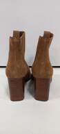 Mark Fisher Women's Brown Suede Heeled Boots Size 9 image number 4