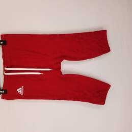 Adidas Women Red Activewear Shorts XL