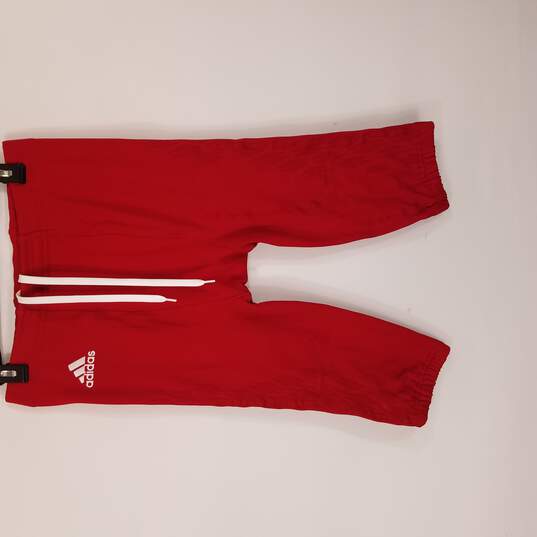 Adidas Women Red Activewear Shorts XL image number 1