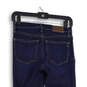 Womens Blue Denim Medium Wash 5-Pocket Design Skinny Leg Jeans Size 25 image number 4
