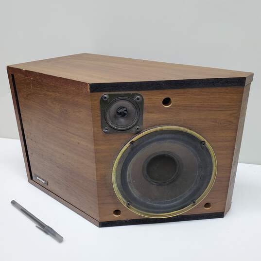 VTG. Bose 2.2 Direct Reflecting 2-way 8 Ohm Left Speaker Wood Grain *No Grill/Cords P/R+ image number 1