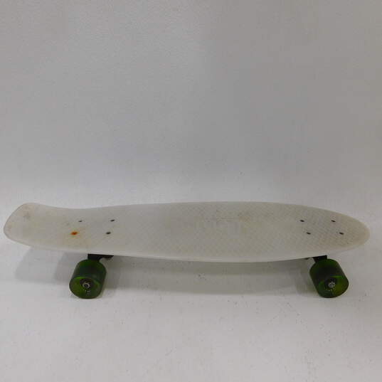 Penny Nickel Board Australian White Skateboard RARE image number 1