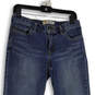 Womens Blue Denim Medium Wash 5-Pocket Design Straight Leg Jeans Size 6R image number 3