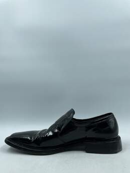 Authentic Vtg Gianni Versace Black Square-Toe Loafers M 7 alternative image
