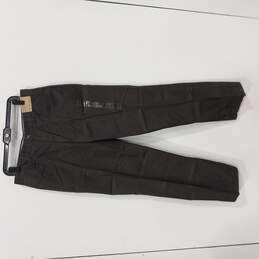 Blazer Men's Regular Fit Gray Cotton Dress Pants 35x32 NWT