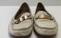 COACH Olive Ivory Leather Flat Loafers Shoes Women's Size 8.5 B image number 2