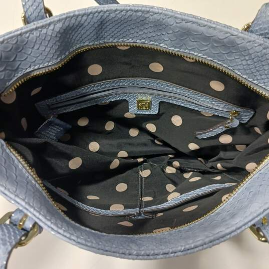 Anne Klein Women's Blue Leather Purse image number 5