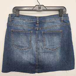 Blue Jean Mini Skirt alternative image
