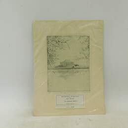Original Etching By Don Swann The Jefferson Memorial Limited Edition 265/300