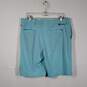 Mens Regular Fit Flat Front Belt Loops Slash Pockets Chino Shorts Size 34 image number 2