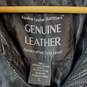 VTG Napoline Leather Outfitters Genuine Leather Jacket Size L image number 3