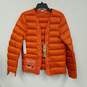 NWT Ten C Unisex Adults Orange Down Liner Full Zip Puffer Jacket Size 48 image number 1