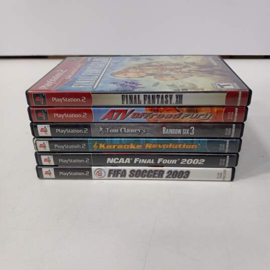 Bundle of 6 Assorted PlayStation 2 Video Games image number 3