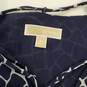 Michael Kors Navy Long Sleeve Dress Size M image number 3