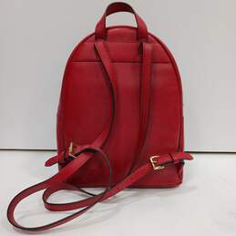 Red Michael Kors Mini Backpack alternative image