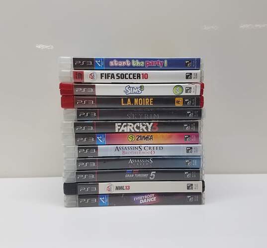 Lot of Sony PlayStation PS3 Video Game- NHL 13+ Farcry3++ image number 1