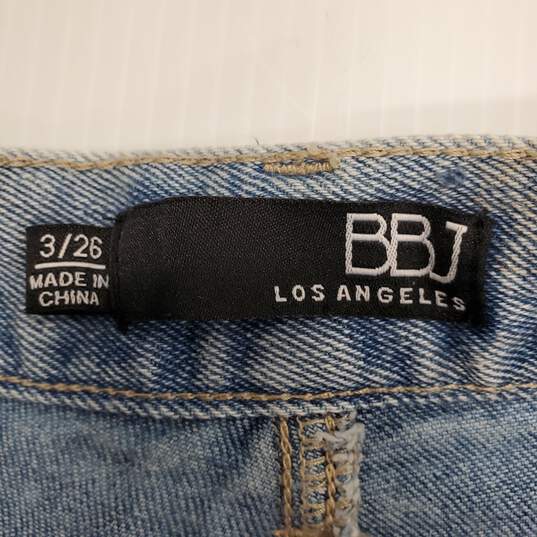 BBJ Los Angeles Women Blue Jeans Sz 3/26 image number 3