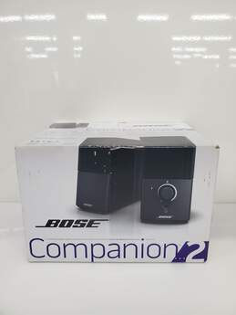 Bose Companion 2 Series III Multimedia Speaker System Untested