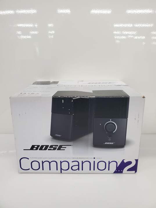 Bose Companion 2 Series III Multimedia Speaker System Untested image number 1