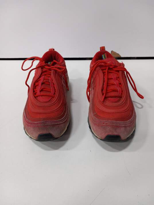 Air Max '97 Men's Red Sneakers (Size 12) image number 2