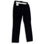 NWT Womens Blue Denim Dark Wash 5-Pocket Design Skinny Leg Jeans Sz 0 Short image number 2