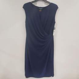 Lauren Ralph Lauren Women Blue Dress SZ 12 NWT