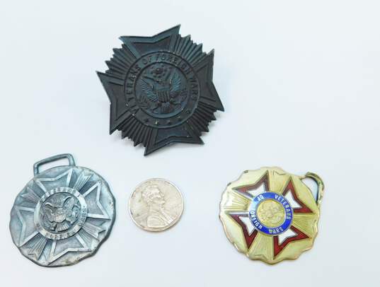 VNTG Veteran of Foreign Wars Medals Lot image number 5