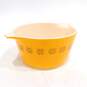 Vintage Pyrex Town & Country Brown on White Yellow & Orange Casserole Dishes image number 4