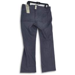 NWT Talbots Womens Gray Medium Wash Signature Fit Bootcut Leg Jeans Size 16W alternative image