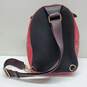 Coach Vale Pink Leather Slingback Backpack AUTHENTICATED image number 2