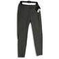 NWT Womens Gray Slash Pockets Flat Front Skinny Leg Dress Pants Size 6 image number 1