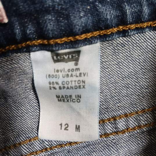 Women's Blue Levi's Jeans Size 12M image number 3