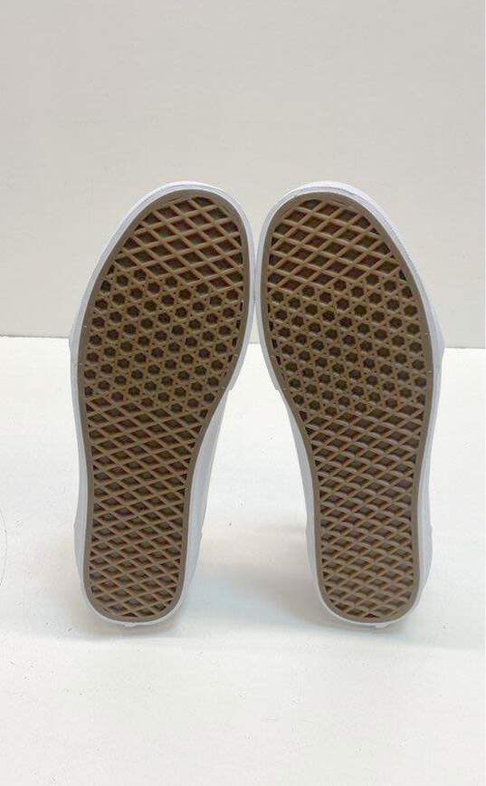Vans Ward White Canvas Sneakers Size Men 10 image number 6