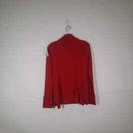 NWT Womens Cotton Long Sleeve Collared Pullover Sweater Size Large alternative image