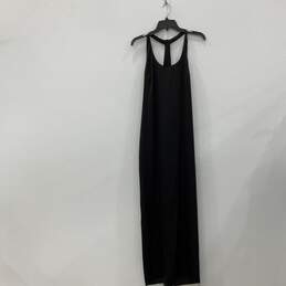 NWT BCBGMaxazria Womens Black Scoop Neck Sleeveless Maxi Dress Size XS