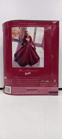 Special Edition 2002 Holiday Celebration Barbie Doll w/Box alternative image