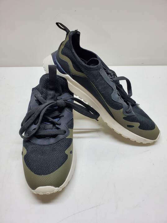Shasa Man Green and Black Athletic Shoes Men's 27 (9.5) image number 3